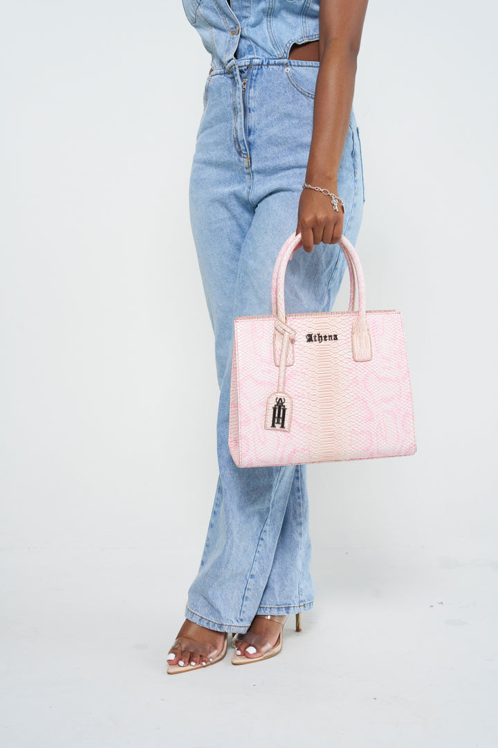 Roz Tote Bag for Sale- SnakeSkin Leather – Official.Athena