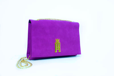 Purple Leather Handbags For Sale