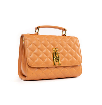 Orange Designer Cross Body Bag