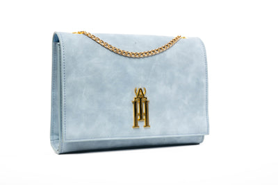 Baby Blue Leather Handbags for Sale
