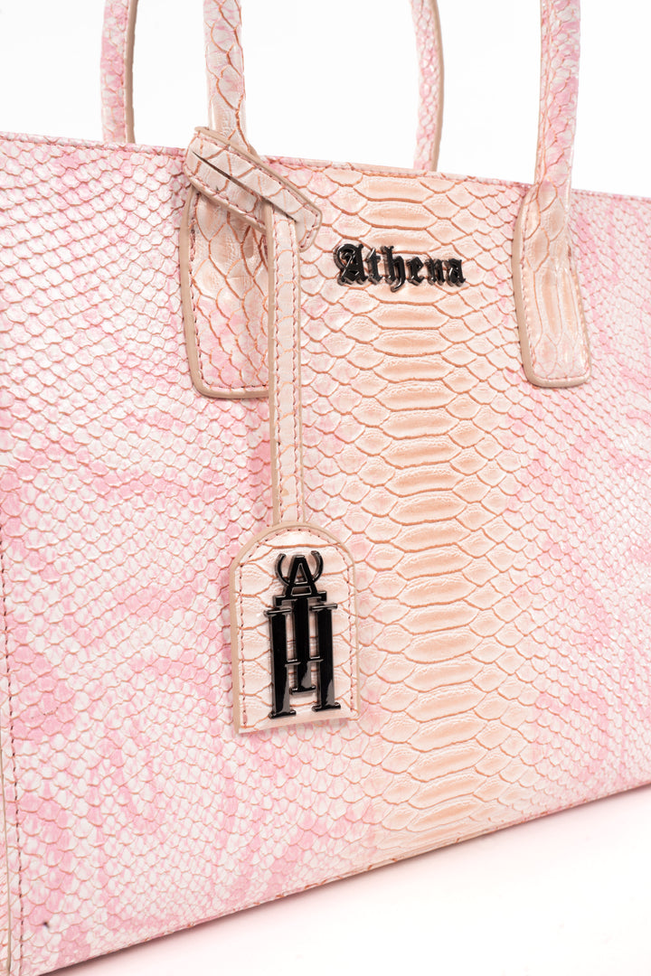 新品＊ ミロス社 ツイードトートバッグ【35cm】jewelry pink